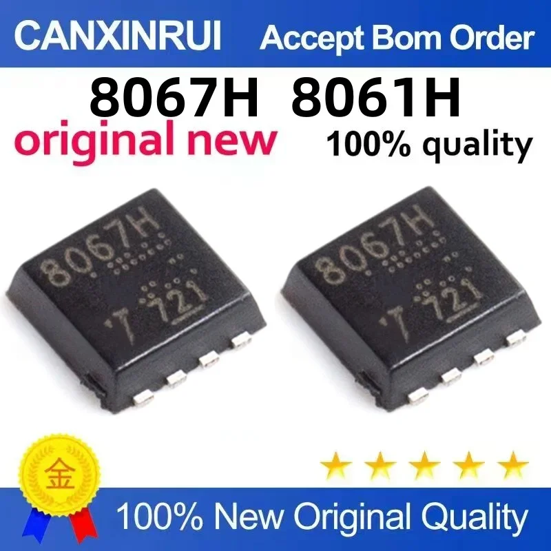 

(5 pieces) Brand new original TPCC8067-H 8067H QFN TPCC8061H 8061H spot chip IC