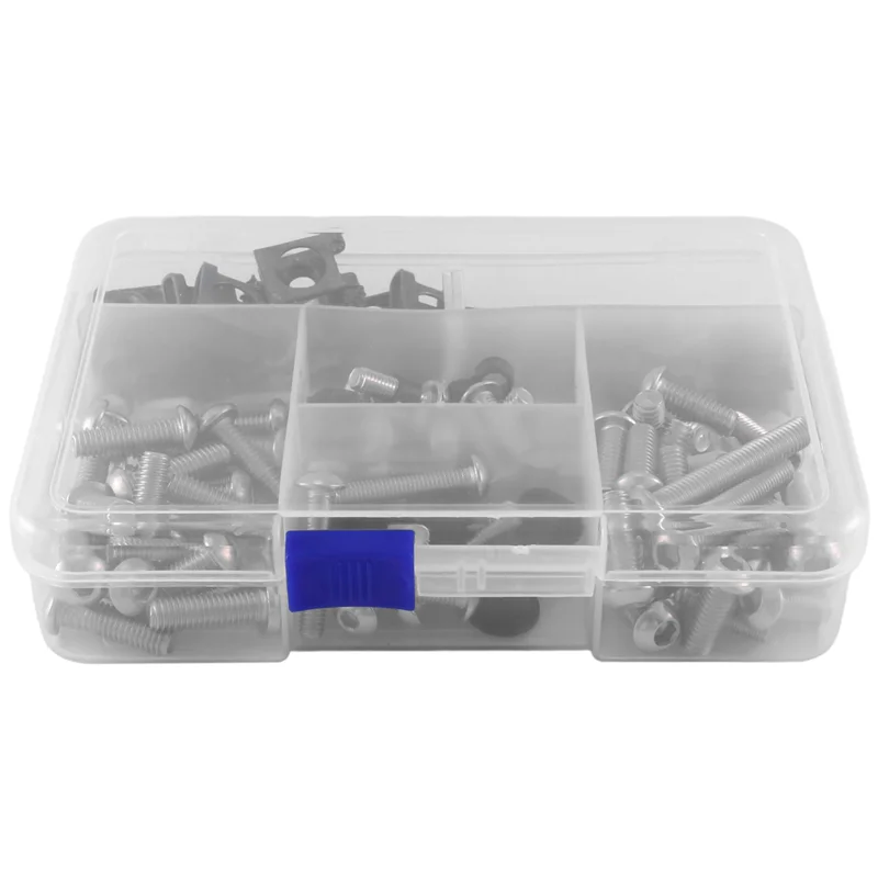 

ABUI-137Pcs Комплект болтов для обтекателя Универсальные винты для ветрового стекла Товары для мотоциклов