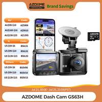 AZDOME GS63H Dash Cam 4K Built-In GPS Wi-Fi Dash Car Camera with Starvis 2.4\