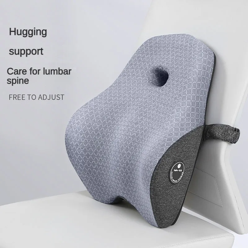 Lumbar Support Pillow For Office Chair And Car Seat Perfectly Balanced Memory Foam Lumbar Pillow Multi-purpose Back Cushion