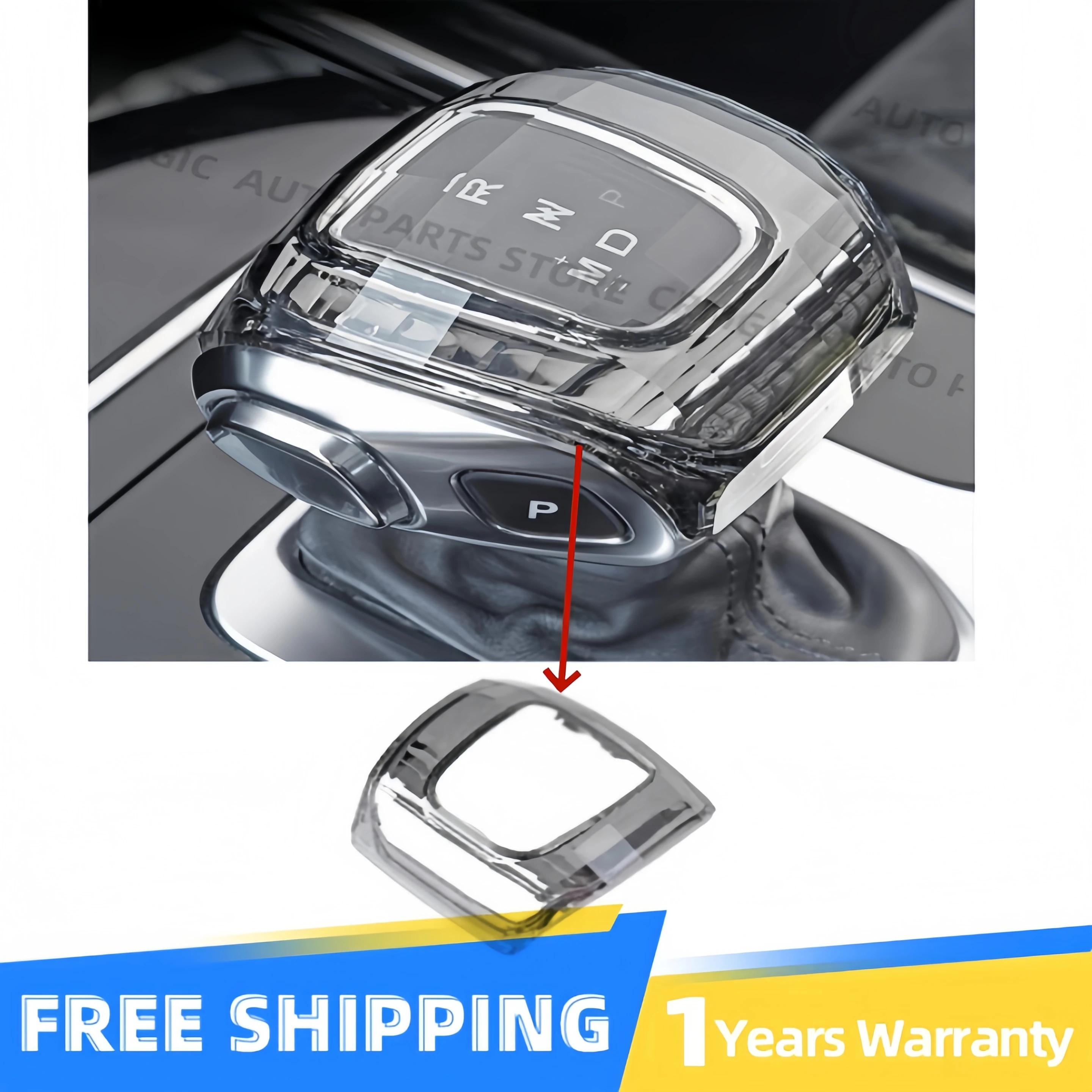 

Хрустальный рычаг переключения передач для Hongqi H5 HS5, модификация рычага переключения передач, украшение, внутренние аксессуары с легкой головкой переключения передач