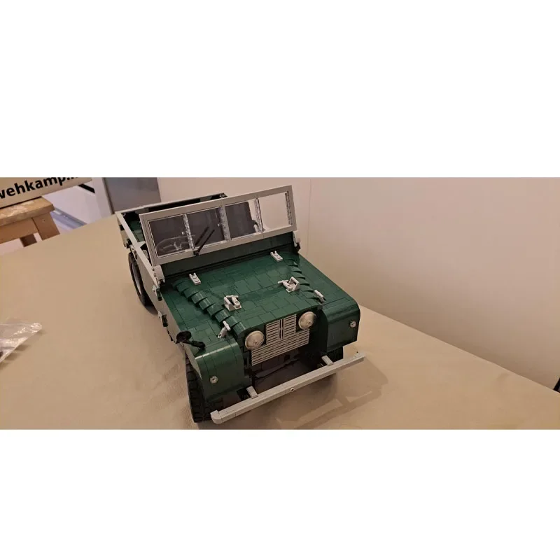 MOC-91183 Neue klassische ikonische Sportwagen-Rennblöcke Modell 3135 Teile MOC Kreative Jungen Kinder Geburtstag Bausteine Geschenk