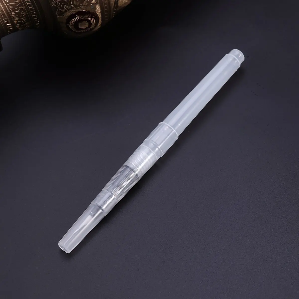 

1pcs Watercolor Brush Pen Set For Painting Durable Nylon Bristles Soft Handle Translucent Barrel Dishwasher Safe Compatible With