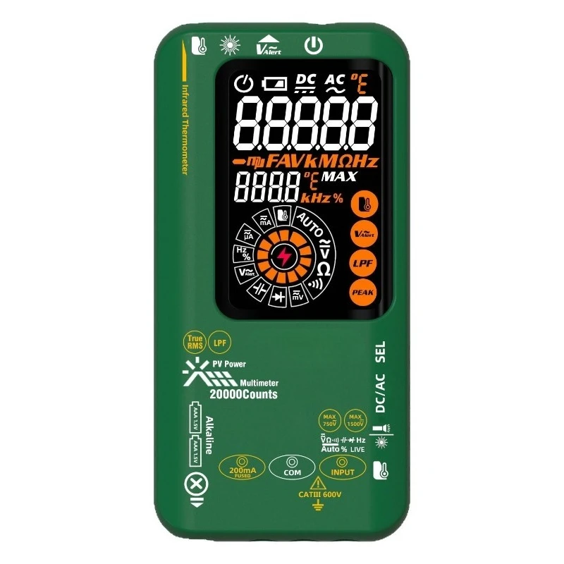 V30 rechargeable high-voltage photovoltaic multimeter for large-screen repair, smart burn-resistant mining universal meter