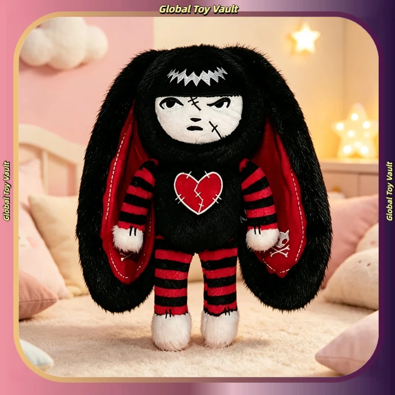 Plushie Dreadfuls Rabbit Plush Toy Gothic Broken Heart Original Design Limited Edition Emily Collaboration Adult Collectors gift