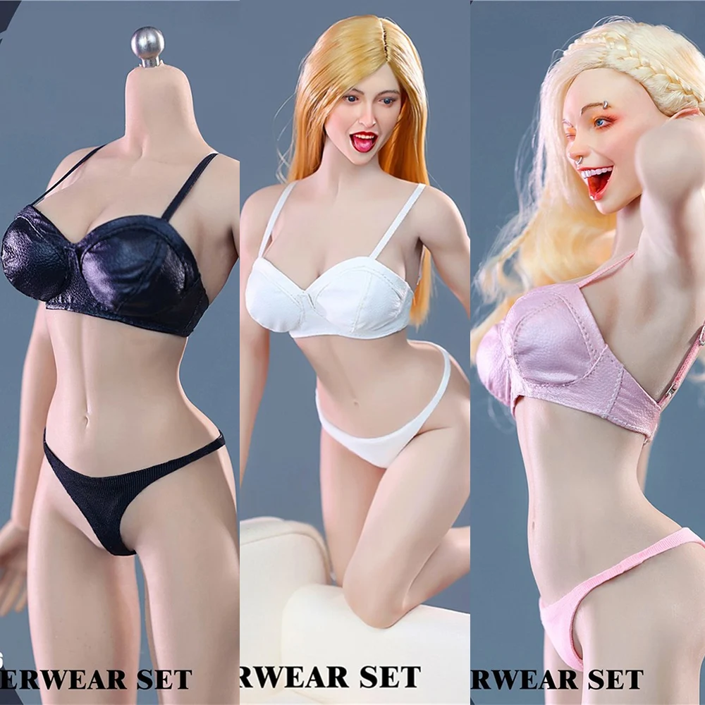 Fire Girl Toys-Sous-vêtements pour femmes, corset imbibé, accessoire string, figurine d'action, corps, série garde-robe, échelle 1/6, FG085, 12 po