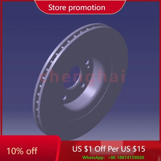 

Самые продаваемые автомобильные запчасти 204000453AA FR тормозной диск для Chery Tiggo