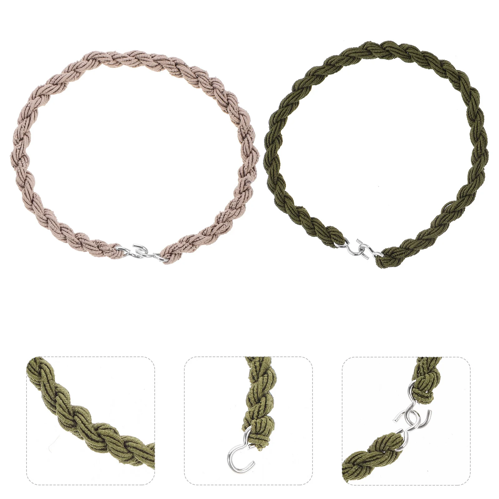 Accessoires de Camping, sangles de bottes réglables, Leggings, cordes, pantalons, bandes élastiques pour pantalons d'extérieur, 8 pièces