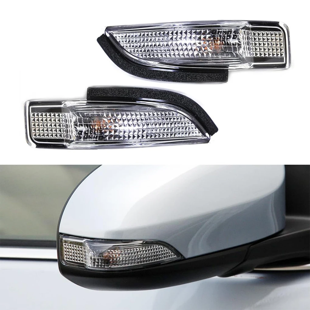 2pcs/set 1Pair Side Mirror Turn Signal Light Indicator Turn Signal Light Indicator Durable