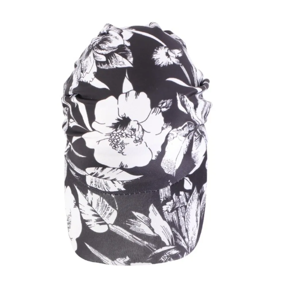 Nuevo Gorro Hijab con Estampado Paisley, Forma Cuadrada, Ajustable, Turbante Amoeba, Pañuelo para la Cabeza, Gorra Transpirable con Visera Elástica, Estilo Hip Hop
