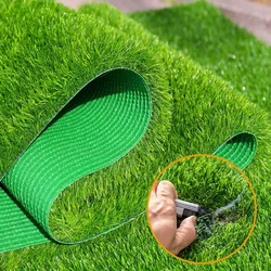 Outdoor Artificial Turf Grass Carpet Garden Mesh Encrypted Green Rug Indoor Terrace Exterior High Quality Fake Grass Lawn