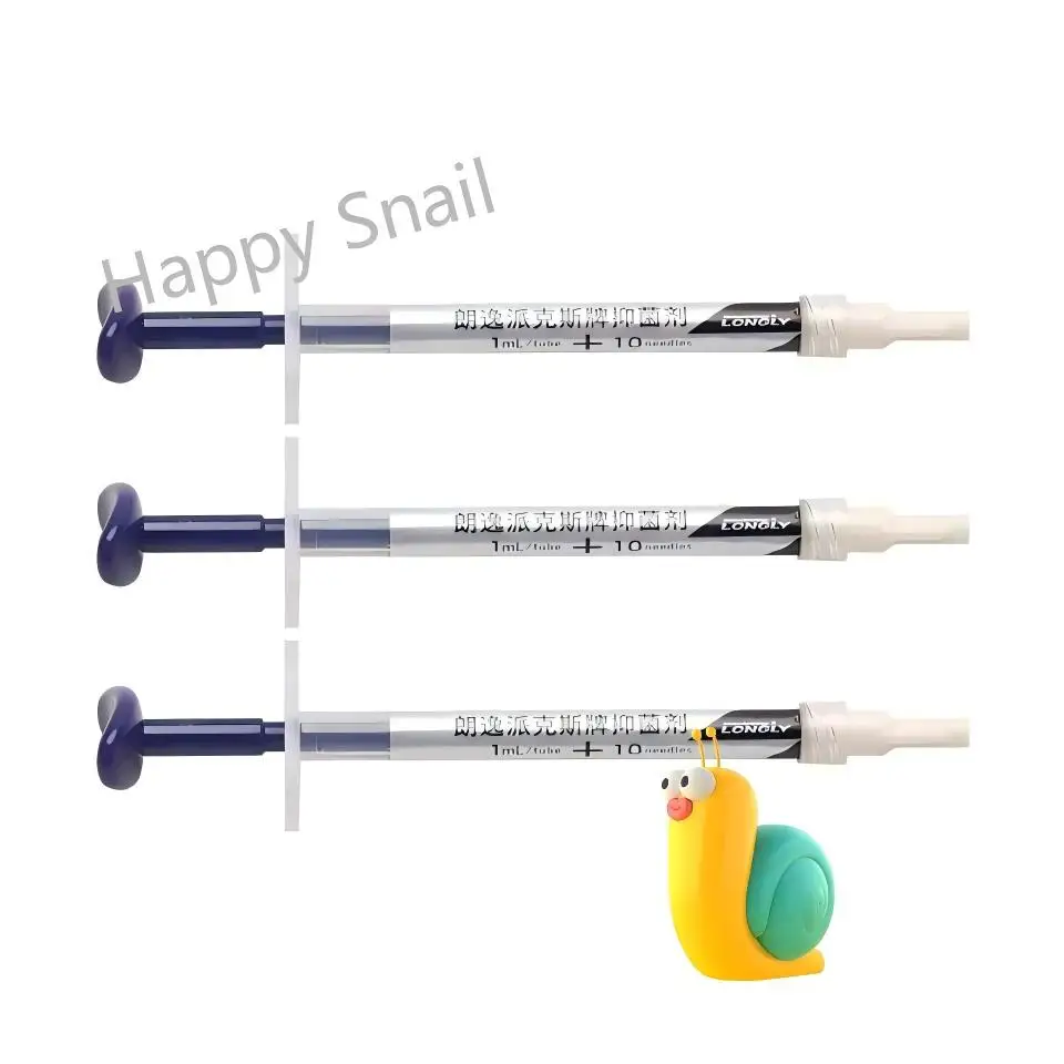 LONGLY Dental pex Root Canal Filling Material Calcium Hydroxide Dental Product 1ml/box With 10pcs Disposable Needles