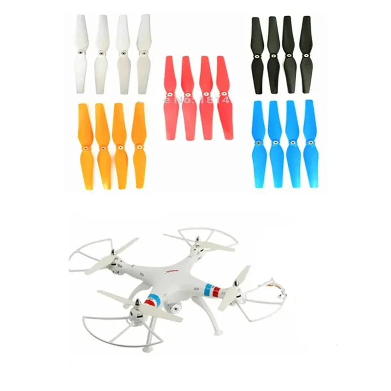 Syma X8G X8HW X8HC X8C X8W palas de hélice 231mm repuestos para RC Drone Quadcopter accesorios de repuesto reemplazo Color aleatorio