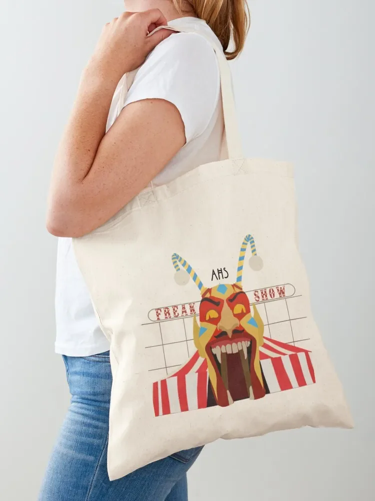 AHS Freak Show Tote Bag custom canvas bag hand bag Shopper handbag Canvas shoulder