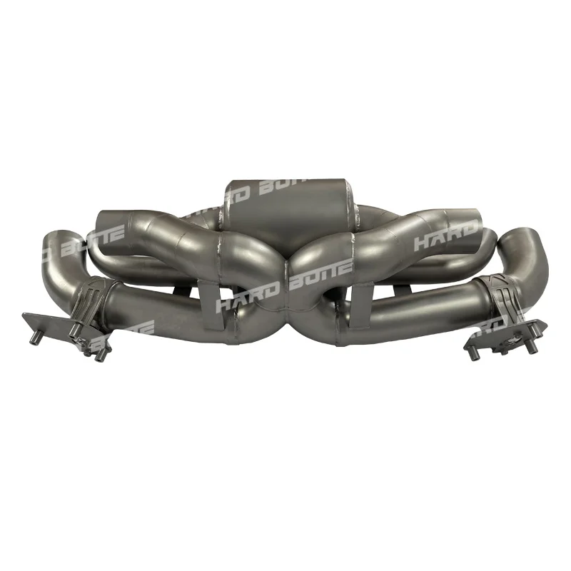 

Stainless Steel Exhaust System For Porsche 911 992 Carrera 3.0T Muffler With Valve Catback Exhaust And Downpipe
