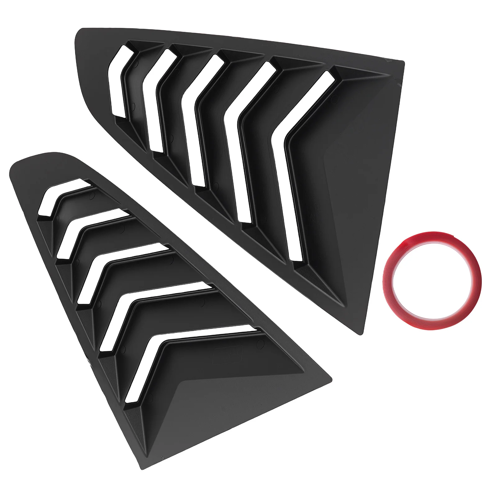 

Painted Gloss Side Window Louvers for Ford Mustang Coupe 2-DR 2015-2022