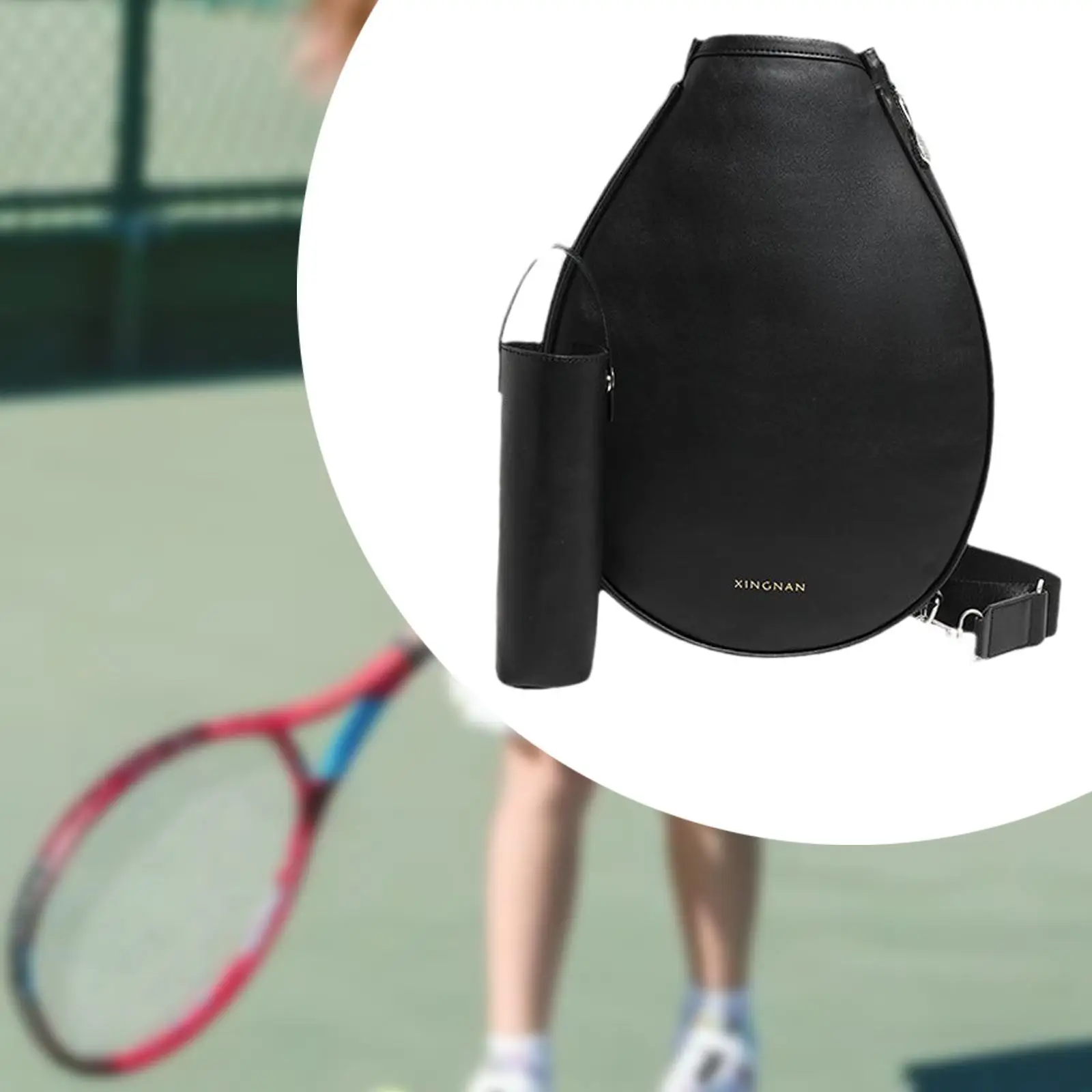 Bolsa de tenis Bolsa de Pickleball con correa ajustable para el hombro Bolsa para raqueta de tenis