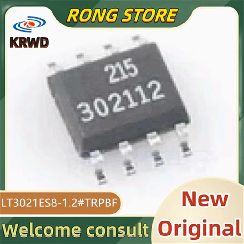 3PCS 302112 NEW Original LT3021ES8-1.2#TRPBF LT3021ES8-1.2 LT3021ES8-1 LT3021ES8 SOP-8
