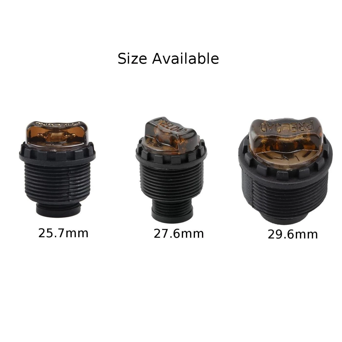 Bicycle Front Damper Preload Adjustment For25.7/27.6/29.6mm Adjustment Knob For Bike Suspension Maintenance Bike Part