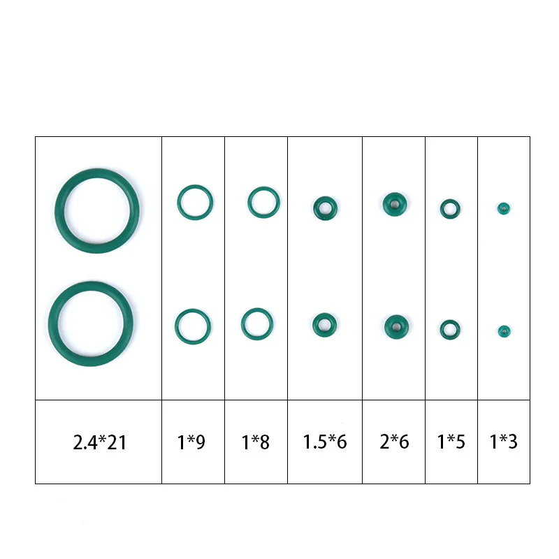 Tactical GBB G19 G17 Fluorine Rubber O Ring Set for Airsoft Magazine Glock Kublai P1 Gelball Blaster Seal Gasket Gun Accessories