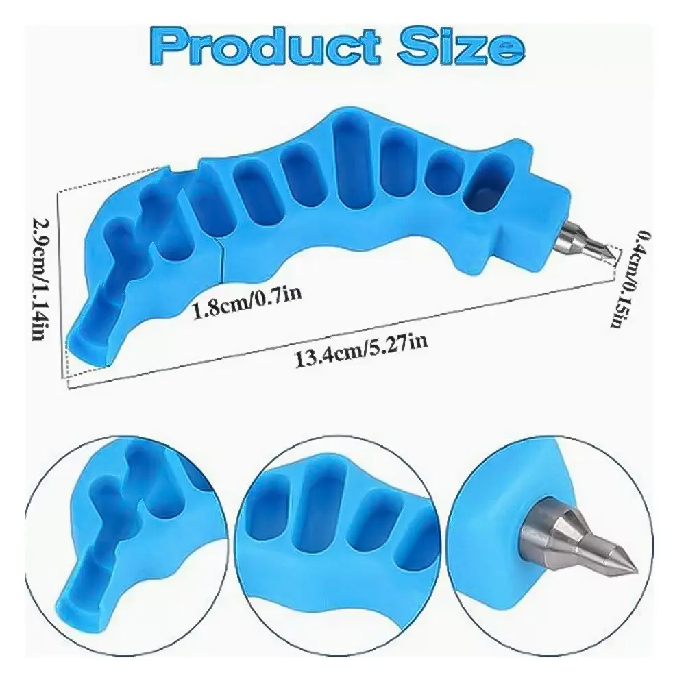 Drip Irrigation Punch and Fitting Insert Tool Kit for 16/20mm PE Pipes 3mm Hole Size Compatible with Drip Systems