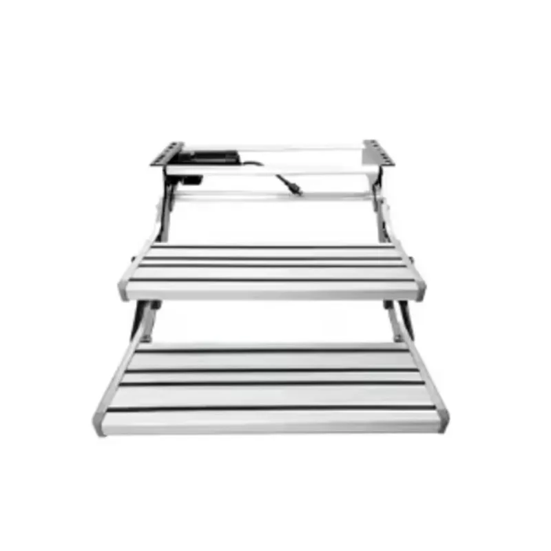 رائجة البيع المزدوج قطرة أسفل للطي سلالم مستقرة RV تخييم خطوات مستقرة مع s قافلة اكسسوارات للسفر التخييم المقطورات #3