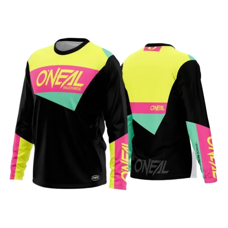 AliExpress NONE Men Breathable Mountain Enduro off Road Jersey Mtb Motocross Bike Cycling Top Riding Quick Dry Athletic Top Cycling Top