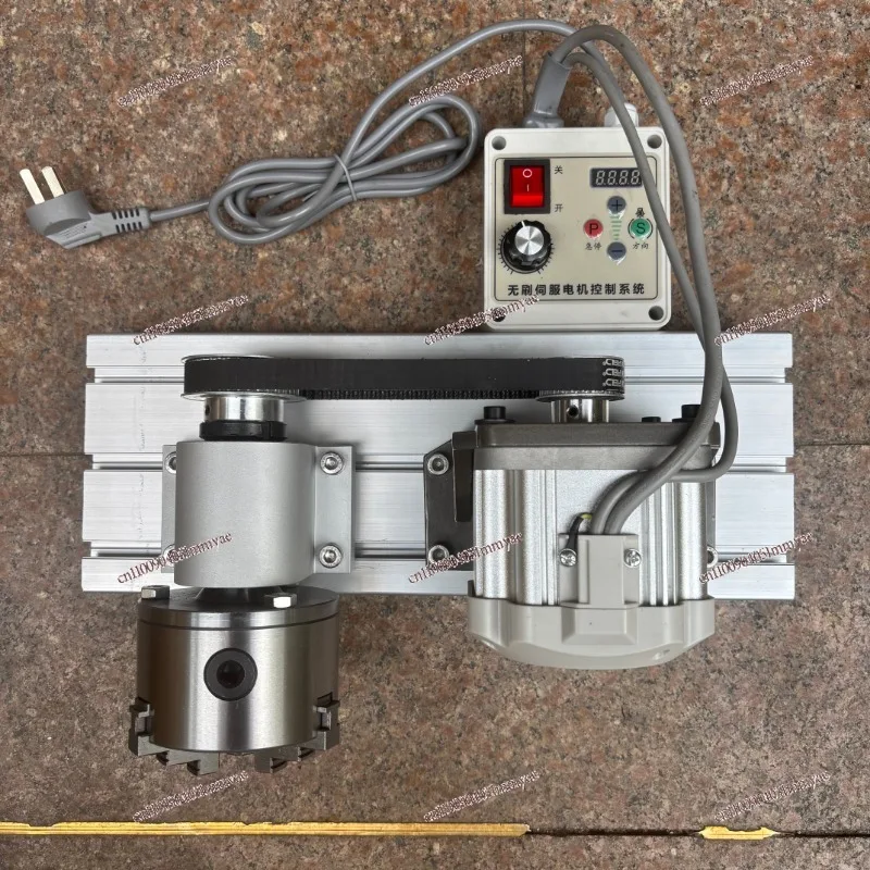 The Whole Set of Spindle Mold Polishing Can Be Adjusted Speed Three Jaw Chuck Polishing Machine Electric Motor Chuck Assembly