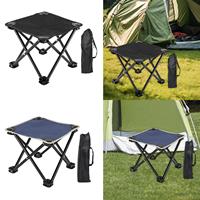 Camping Stool Ultralight Practical Picnic Chair Sturdy Foldable Footstool Recliner Foot Rest for Park Travel Beach Garden Hiking