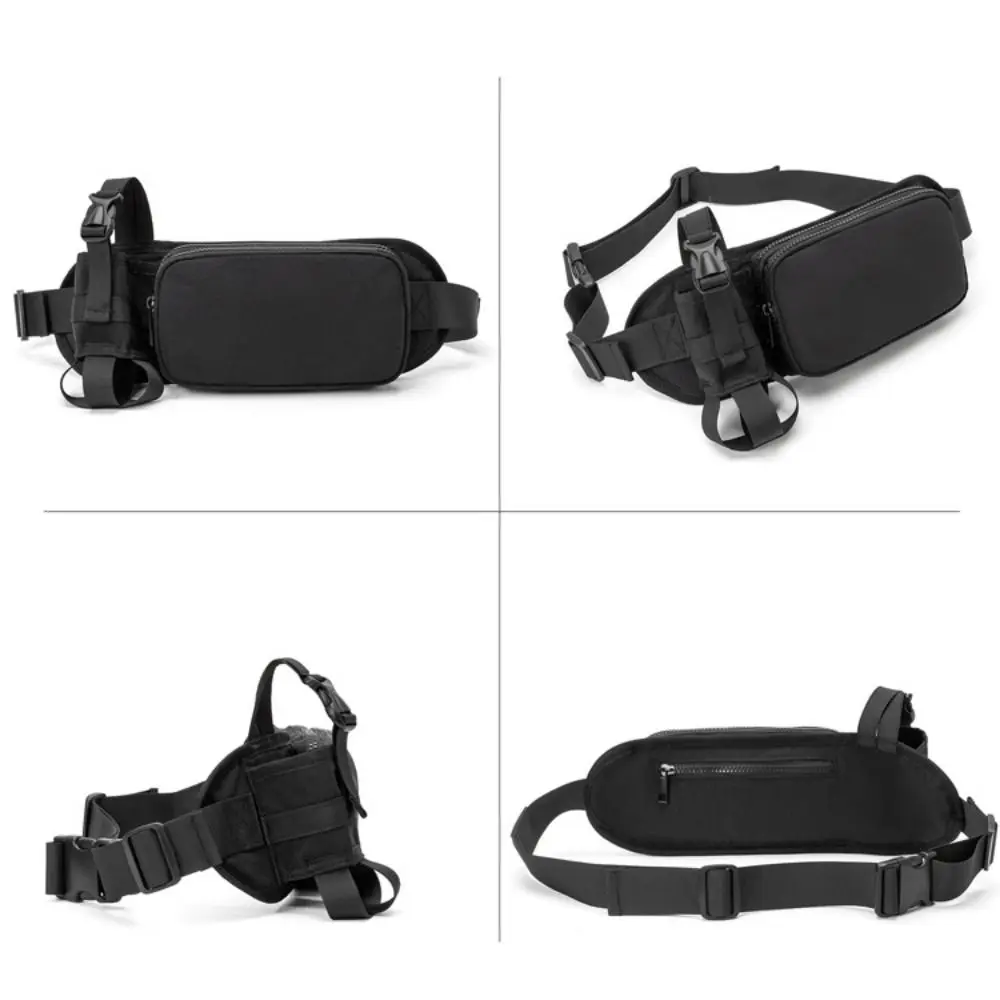 Phone Pouch Elastic Running Belt Adjustable with Water Bottle Sports Bag Nylon Waist Bag Fitness Exercises