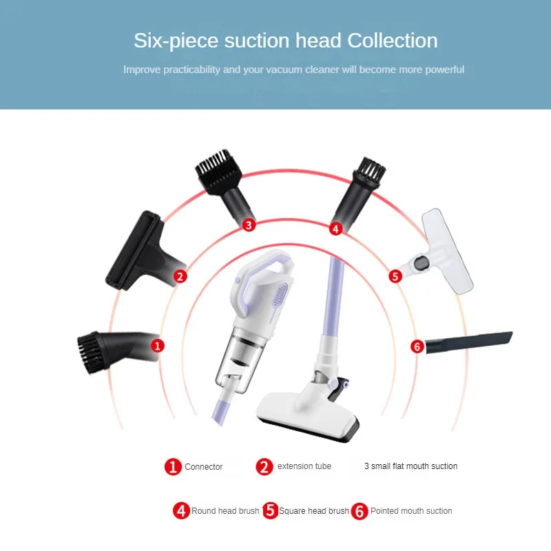 600W odkurzacz przewodowy 16000pa High Power odkurzacz domowy wymienny ręczny odkurzacz do samochodów domowe zwierzaki dywan do włosów