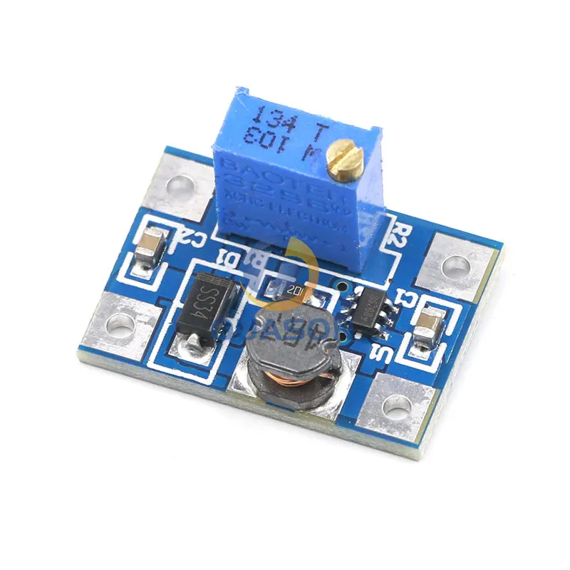 Smart Electronics DC-DC SX1308 Step-UP Adjustable Power Module Step Up Boost Converter 2-24V to 2-28V 2A