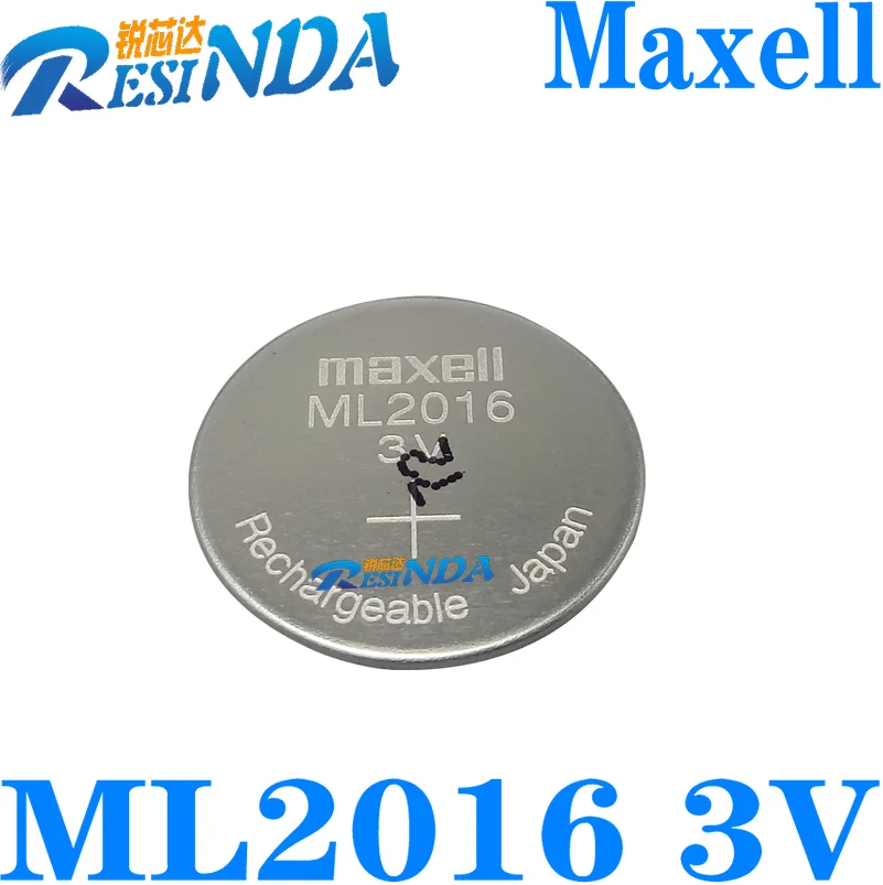 Maxell ML2016 3V 100%New and Original