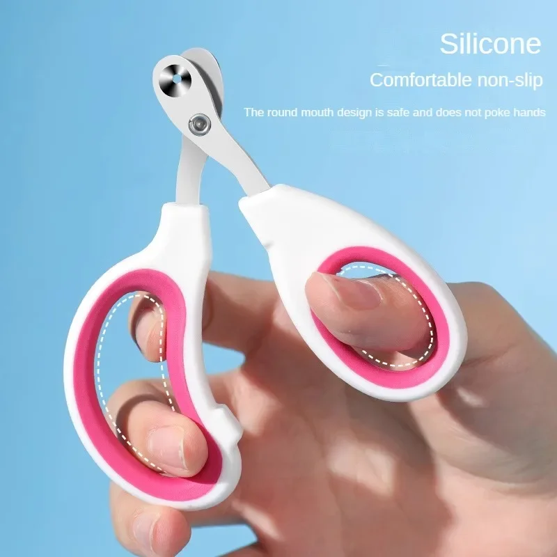 2 Pcs Nail Clippers for Cats Small Blind Clippers Cat Nail Clippers God Cat Claw Scissors