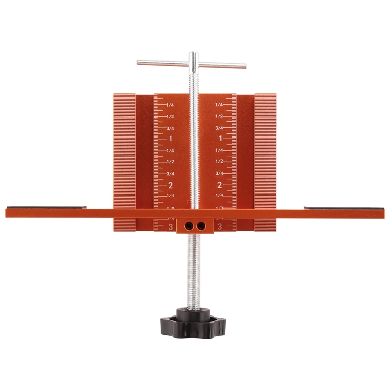 

Cabinet Door Mounting Jig Aluminum Alloy Tool Fit For Cabinets With Face Frame Or Frameless - Supports, Positions, Levels