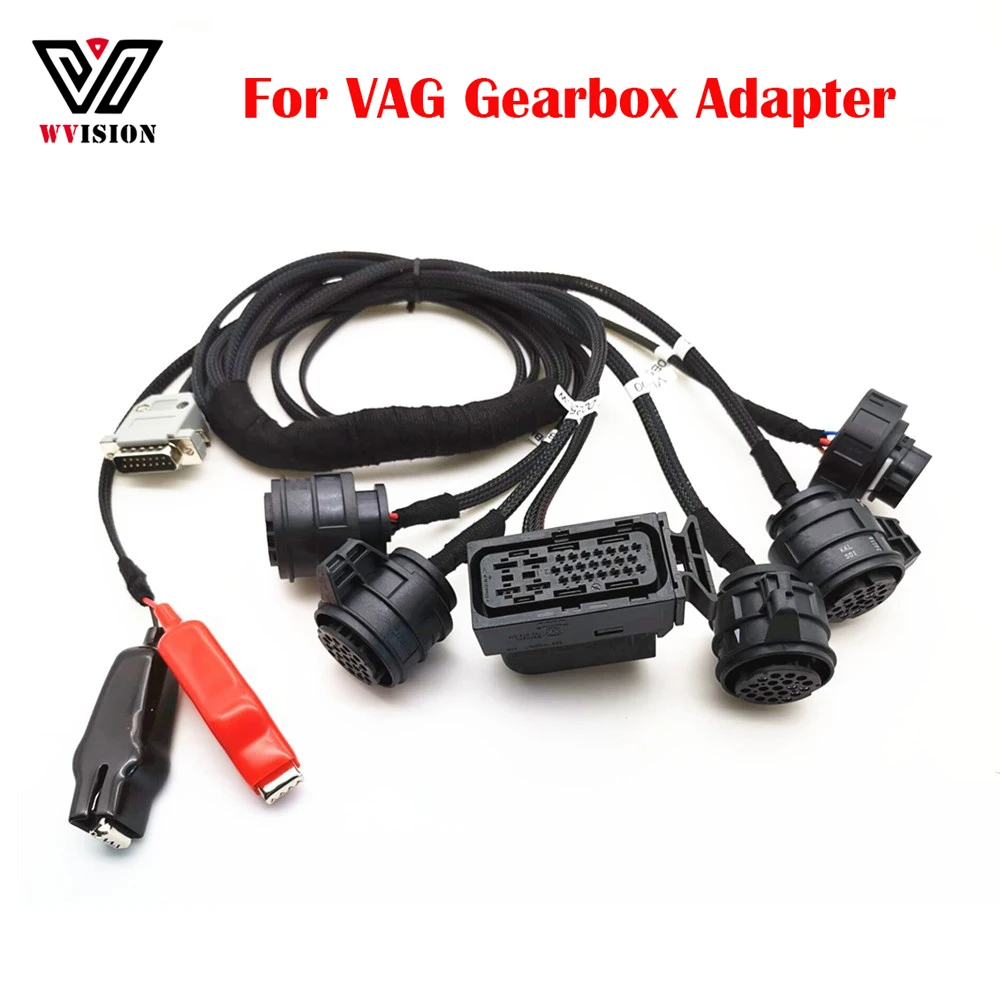 For VAG Gearbox Adapter Cables Read Write ECU Programmer Work with ECU FLASH for DQ250 DQ200 VL381 VL300 DQ500 DL501