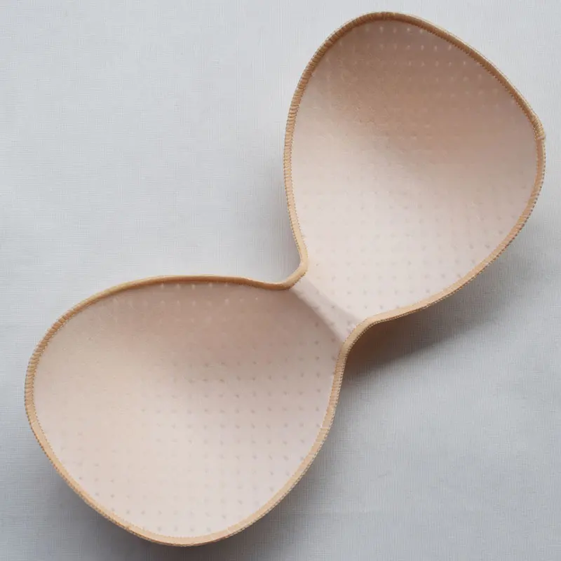 Dunne Ademende Een Stuk Borst Pad Genaaid Randen Beha Inserts Voor Bras Inserts Beha Cups Vervanging Beha Pads Vrouwen \'S Sport Kopjes