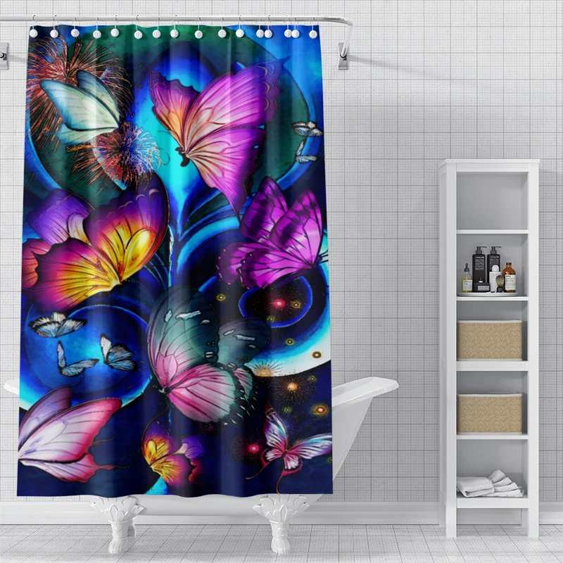 home shower curtains for bathroom waterproof fabric Natural Animal Style bathroom Curtains modern shower curtain 180x200 240x200