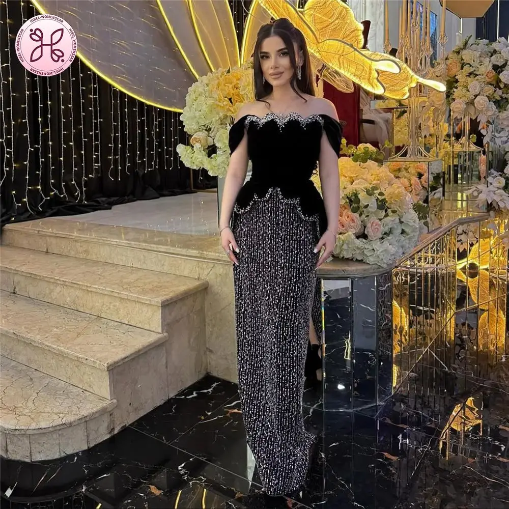 

Crystal 2-Piece Set - Asymmetric Top & Sequin Skirt, Evening Gala