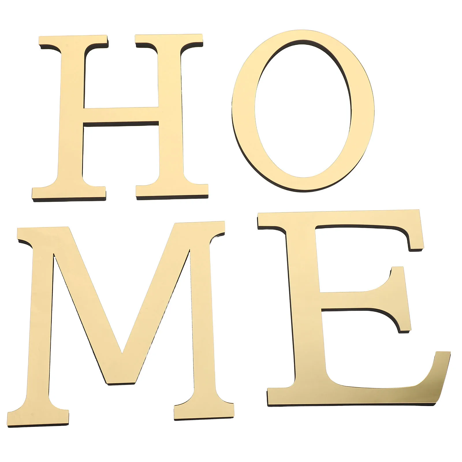 

Mirror Acrylic Wall Stickers Large Decorative Shiny Surface Bedroom Living Room Home Decoration Modern Reflective Art