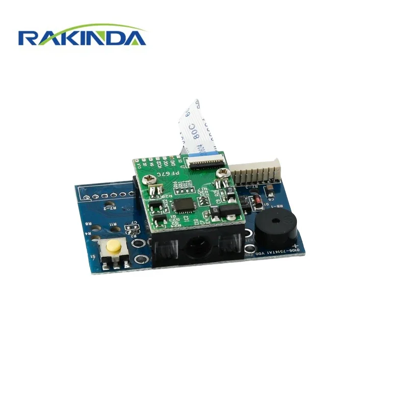 Rakinda LV1400 Automatic Sense CCD Embedded 1D  Barcode Scanner USB RS232 Kiosk POS Reader barcode Module scanner engine