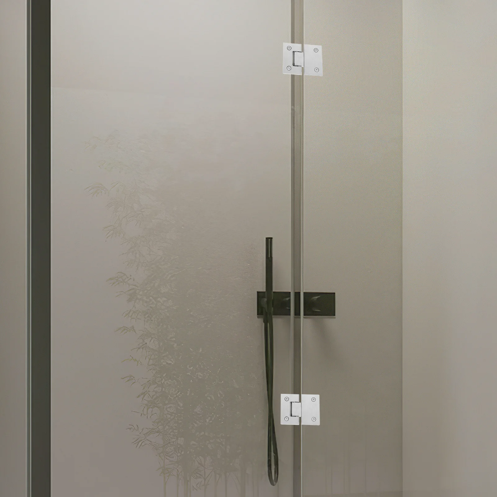 

Metal Shower Door Hinge Glass Door Hinge Stainless Steel Shower Glass Clamp for Bathroom Partition Hardware Hinges to Repair