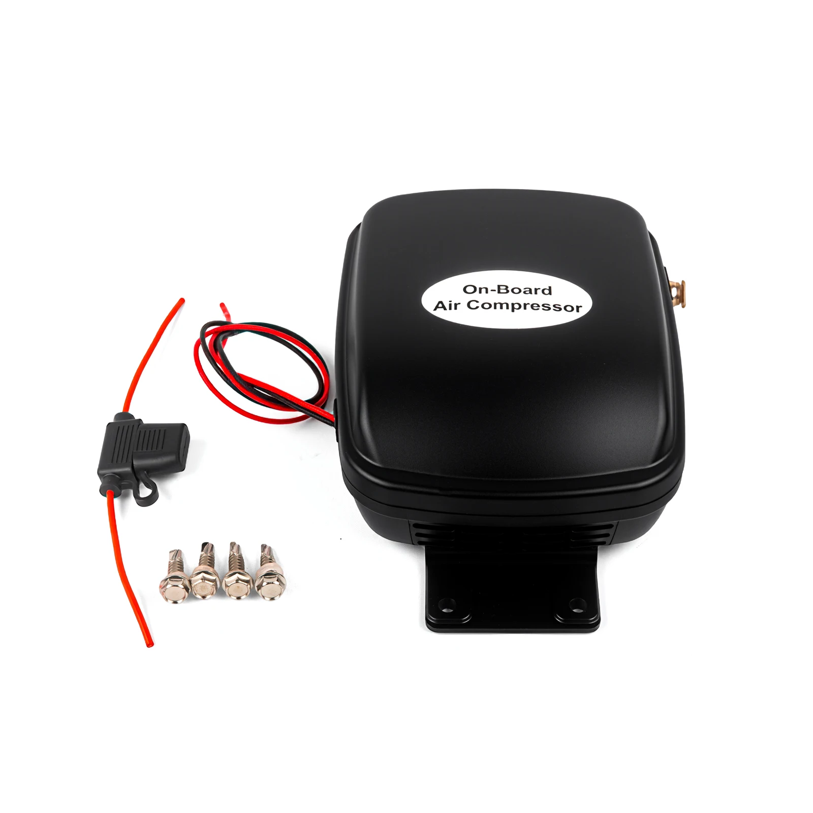 Universal Air Spring Controller Kit, On-Board Compressor Single Path System for Truck/Trailer, Easy In-Cab Adjustment