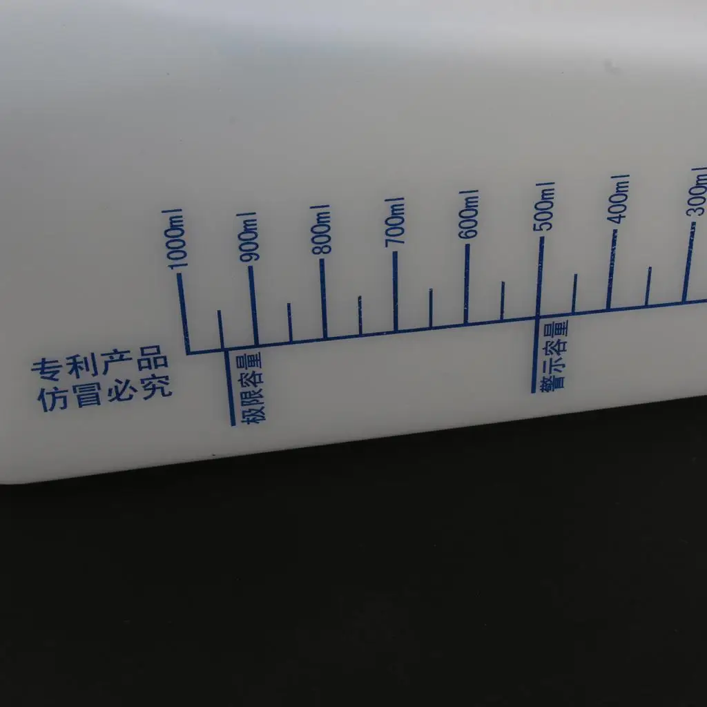 Botol Urinal tempat tidur pria, dapat digunakan kembali 1000ml Set wadah drainase malam