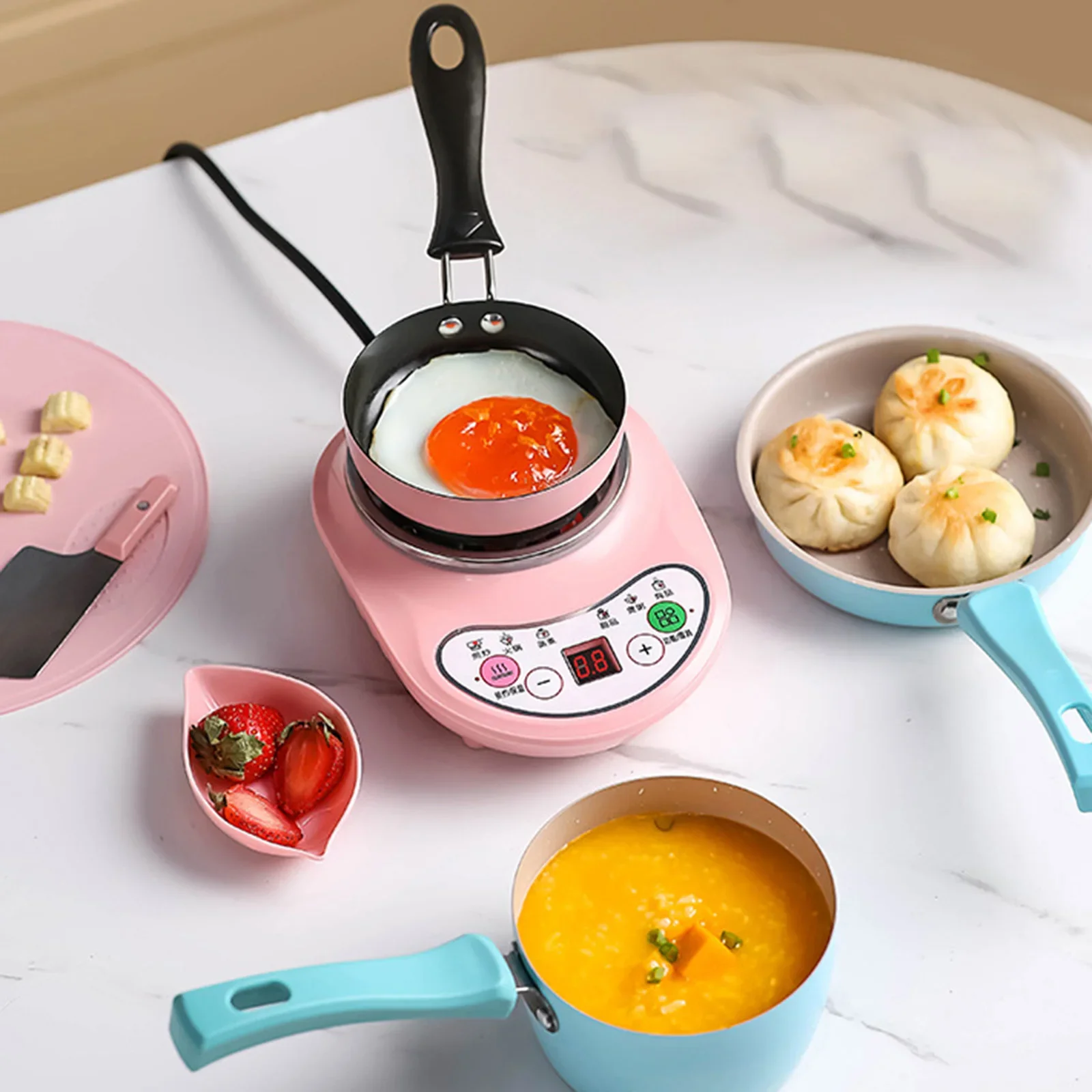 Сковорода для молока, плавильная кастрюля для кипячения, кастрюля для молока, суповая кастрюля для кемпинга, газовая плита, детская сковорода для завтрака, каша с лапшой