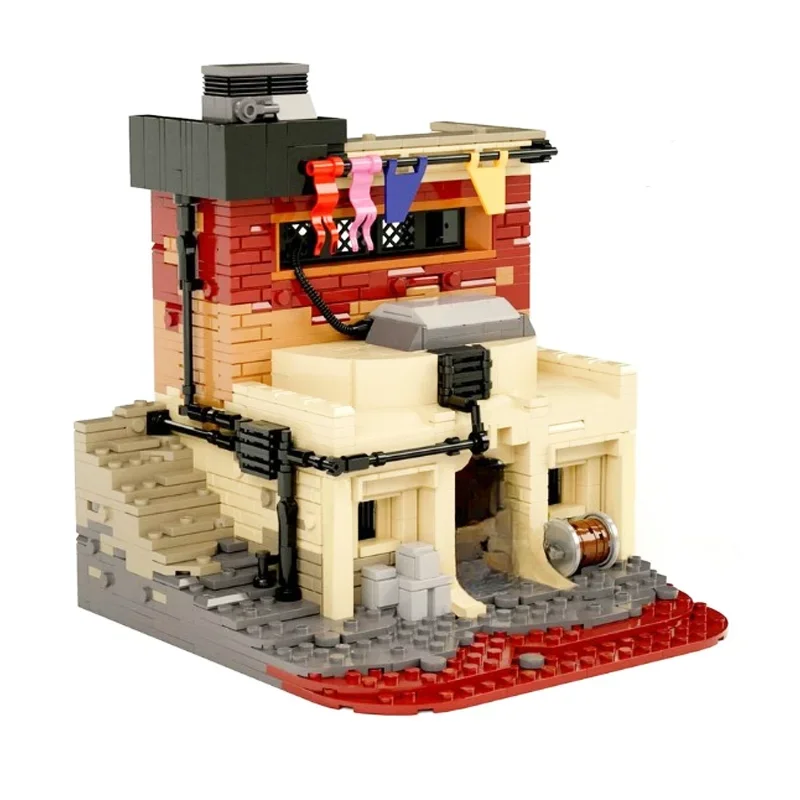 

847PCS Star Battle Streets of Ferrix - Workshop Architecture Moc Collector's Edition Building Blocks|Learning& Display Toy Gift