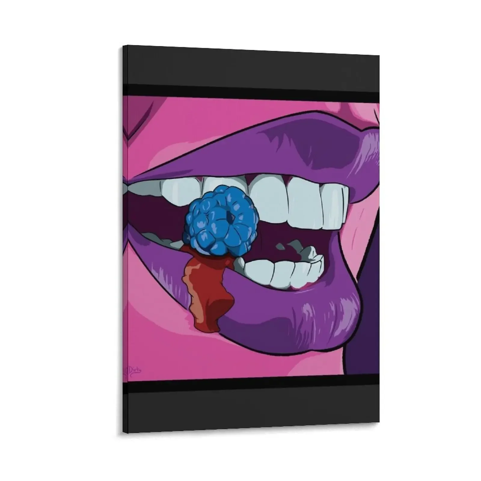 

Bite Til They Bleed Canvas Painting large paintings modern living room decoration decorative pictures for the room wall decor