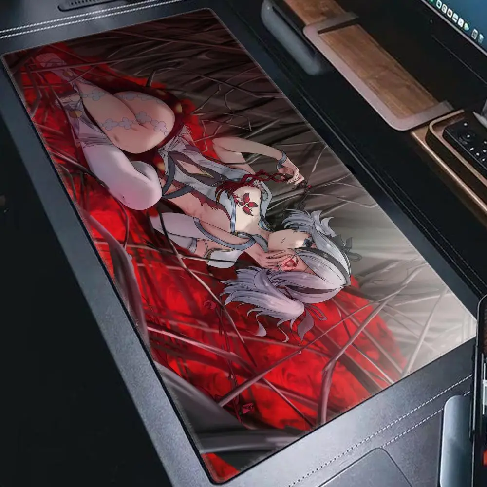 

HD PC Wuthering Waves Camellya Large Mouse pad game player keyboard pad E-Sports office study desk mat floor mat Anime Mouse pad