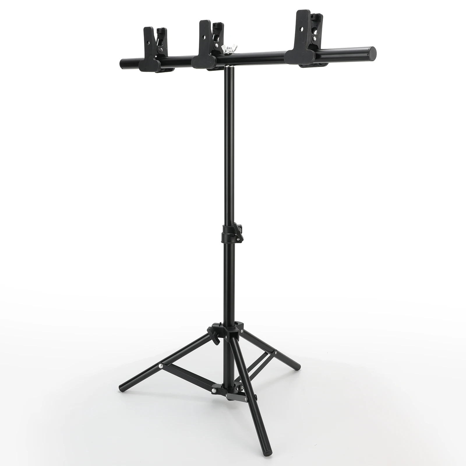 Sistema de soporte de fondo de PVC para fotografía, montaje de fondo de Metal con 3 abrazaderas de piezas para estudio fotográfico de 68cm