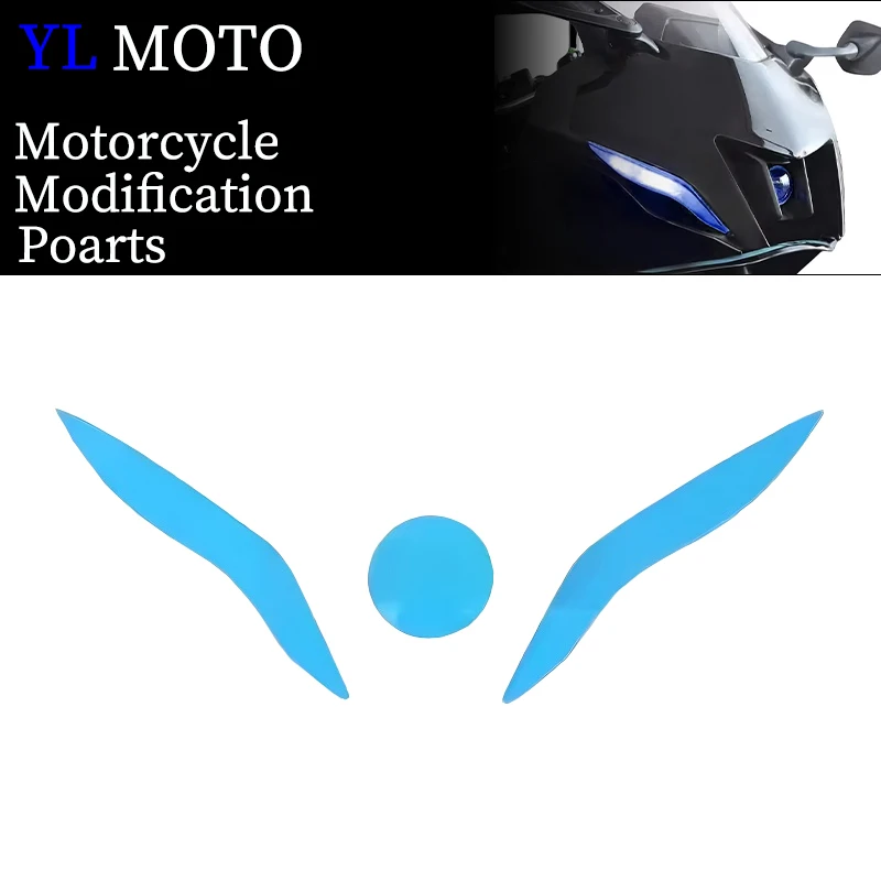 Motorcycle Front Headlight Guard Head Light Lens Cover Protector Fit For YZFR7 YZF-R7 YZF R7 2020-2024